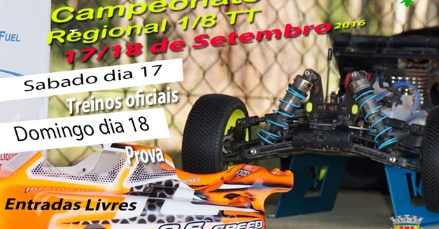 5ª e última Prova Campeonato Regional Centro 1/8 TT - Informações